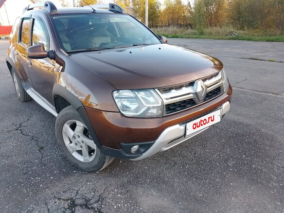 2016 Renault Duster I Рестайлинг, коричневый, 1210000 рублей - вид 3