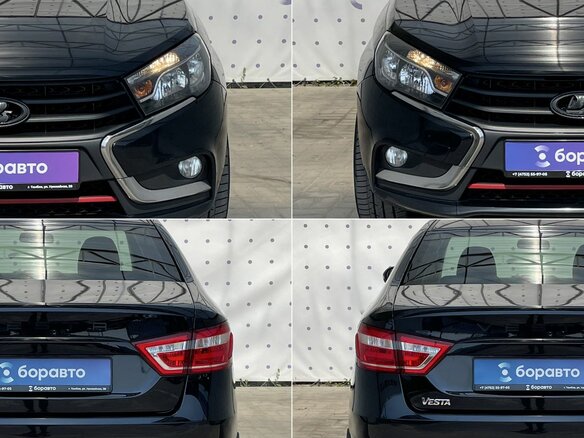 2020 Lada (ВАЗ) Vesta I, чёрный, 1115000 рублей - вид 13