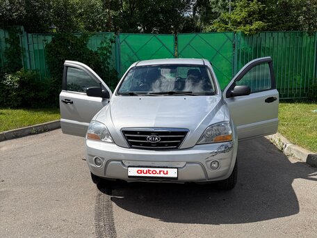 2007 Kia Sorento I Рестайлинг, серый, 1060000 рублей, вид 3