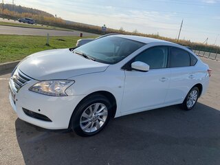 2015 Nissan Sentra VII (B17), белый, 890000 рублей, вид 2