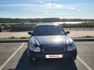 2005 Hyundai Sonata ТагАЗ IV (EF) Рестайлинг, чёрный, 260000 рублей, вид 1