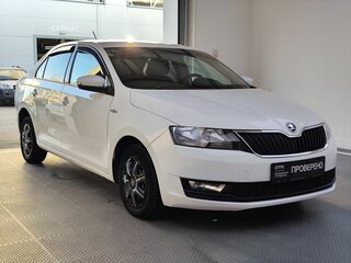 2019 Skoda Rapid I Рестайлинг, белый, 1150000 рублей, вид 3