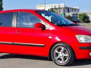 2005 Hyundai Getz I, красный, 445000 рублей, вид 4