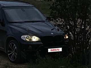 2009 BMW X5 4.8i II (E70), синий, 1100000 рублей, вид 5
