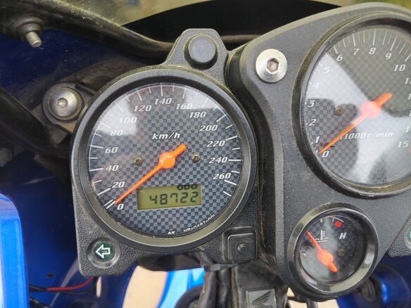 2004 Honda CB 600F Hornet, синий, 340000 рублей - вид 20
