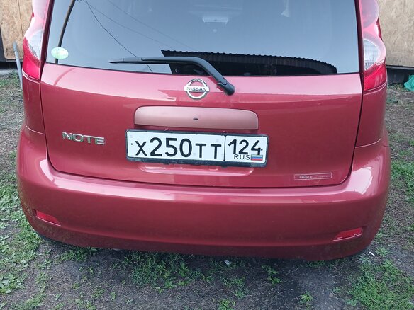 2007 Nissan Note I, красный, 505000 рублей - вид 7