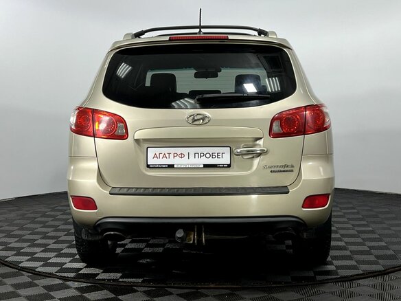 2008 Hyundai Santa Fe II, бежевый - вид 6