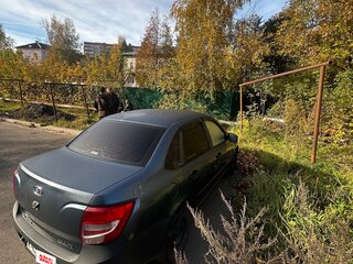 2014 Lada (ВАЗ) Granta I, серый, 430000 рублей, вид 4