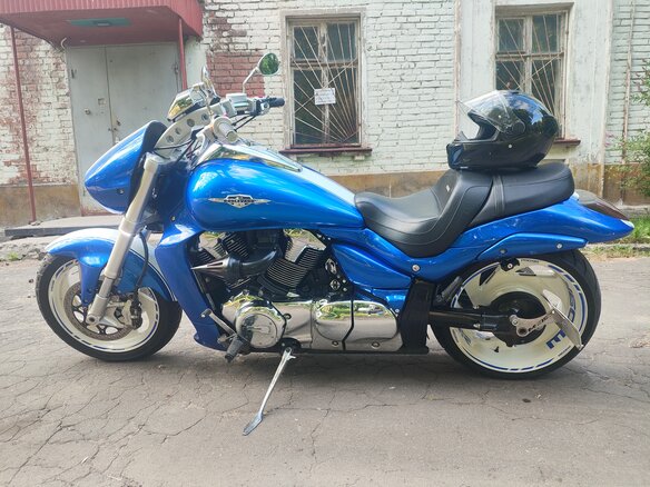 2007 Suzuki Boulevard M109R, синий - вид 5
