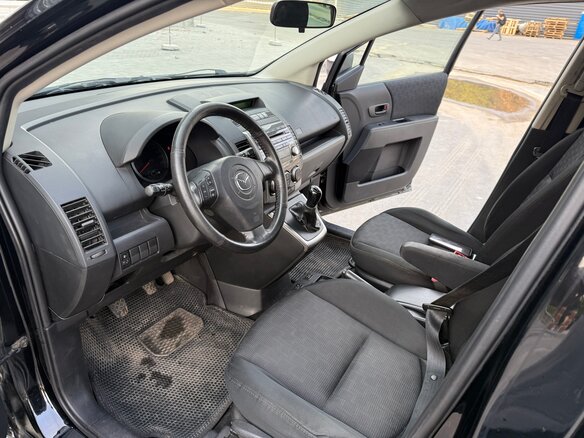 2007 Mazda 5 I (CR), чёрный - вид 11