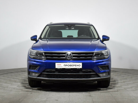 2020 Volkswagen Tiguan II, синий - вид 2