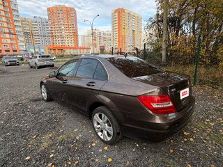 2012 Mercedes-Benz C-Класс 180 III (W204) Рестайлинг, коричневый, 1400000 рублей, вид 4