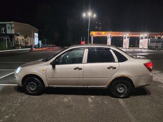 2013 Lada (ВАЗ) Granta I, бежевый, 228000 рублей, вид 4