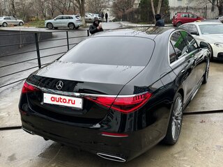 2022 Mercedes-Benz S-Класс 400 d Long 4MATIC VII (W223), чёрный, 11000000 рублей, вид 4