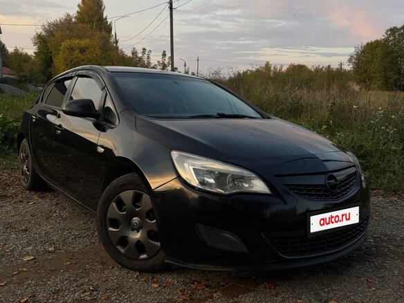 2011 Opel Astra J, чёрный, 499000 рублей - вид 7