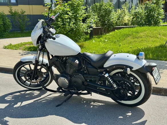 2013 Yamaha XV950 Bolt, белый, 560000 рублей - вид 4
