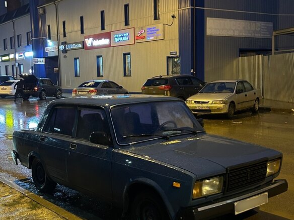 2007 Lada (ВАЗ) 2107, синий, 120000 рублей - вид 6