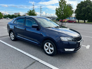 2014 Skoda Rapid I, синий, 700000 рублей, вид 2