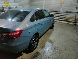2017 Lada (ВАЗ) Vesta I, серый, 900000 рублей, вид 3