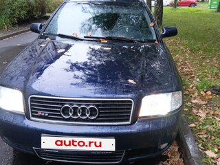 2002 Audi A6 II (C5) Рестайлинг, синий, 465000 рублей, вид 2