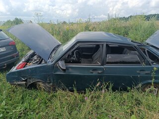 1998 Lada (ВАЗ) 21099, синий, 40000 рублей, вид 4