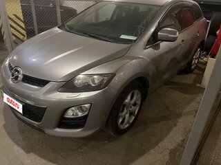 2011 Mazda CX-7 I Рестайлинг, серебристый, 970000 рублей, вид 2