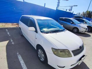 2005 Toyota Corolla Fielder IX (E120, E130) Рестайлинг, белый, 600000 рублей, вид 4
