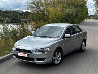 2008 Mitsubishi Lancer X, серебристый, 630000 рублей, вид 2