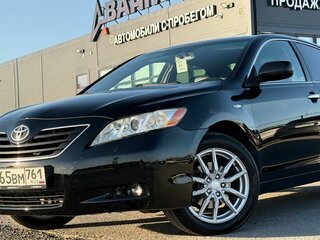 2008 Toyota Camry VI (XV40), чёрный, 1100000 рублей, вид 3