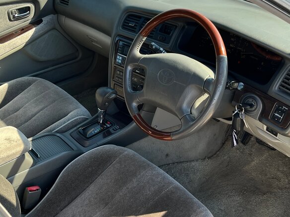 1997 Toyota Cresta V (X100), серебристый - вид 6