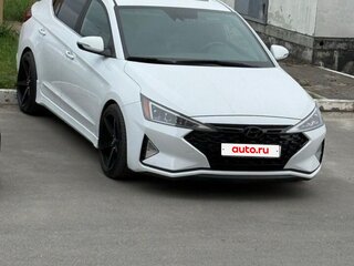2019 Hyundai Elantra Sport VI (AD) Рестайлинг, белый, 2000000 рублей, вид 5