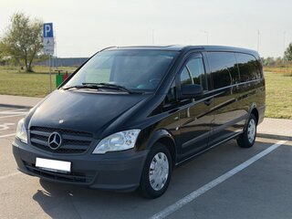 2014 Mercedes-Benz Vito 116 CDI L2 II (W639) Рестайлинг, чёрный, 1770000 рублей, вид 3