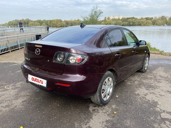2007 Mazda 3 I (BK) Рестайлинг, фиолетовый, 470000 рублей - вид 5