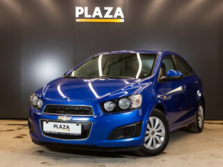 2013 Chevrolet Aveo II, синий, 750000 рублей, вид 1