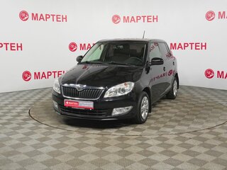 2013 Skoda Fabia II Рестайлинг, чёрный, 625000 рублей, вид 1
