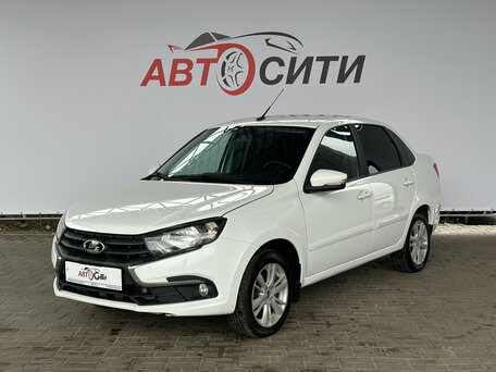 2021 Lada (ВАЗ) Granta I Рестайлинг, белый, 670000 рублей, вид 1
