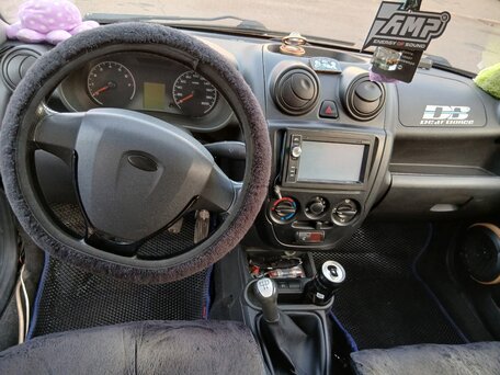 2014 Lada (ВАЗ) Granta I, серый, 250000 рублей, вид 4