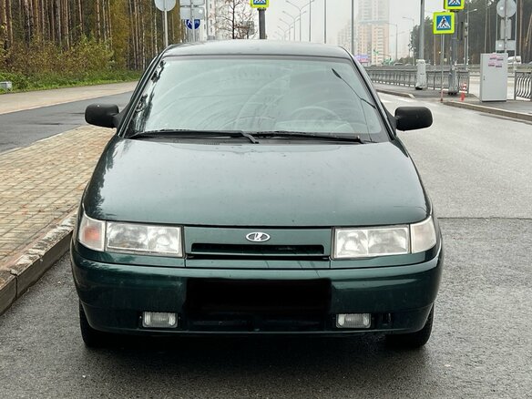 2003 Lada (ВАЗ) 2110, зелёный, 90000 рублей