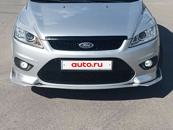 2008 Ford Focus II Рестайлинг, серебристый, 950000 рублей - вид 1