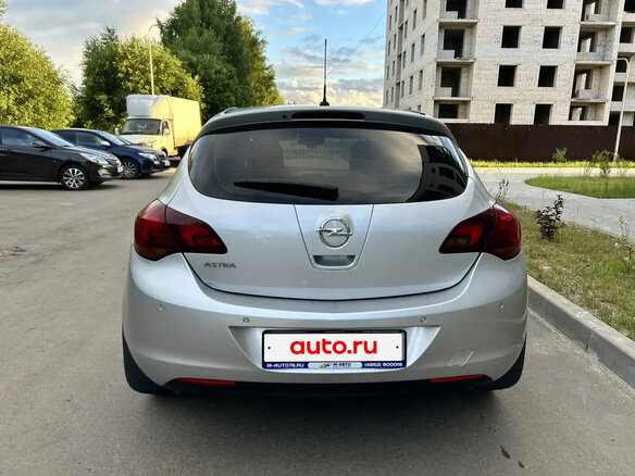 2010 Opel Astra J, серый - вид 3