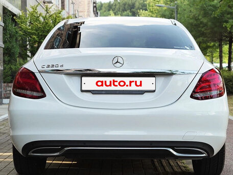2018 Mercedes-Benz C-Класс 200 BlueTEC IV (W205), белый, 2200000 рублей, вид 4