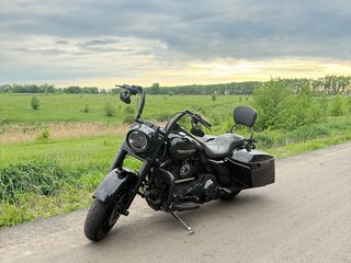 2014 Harley-Davidson Road King, чёрный, 1490000 рублей, вид 2