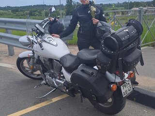 2007 Honda VTX 1300, белый, 480000 рублей, вид 3