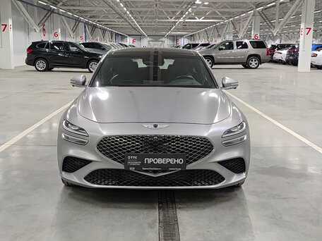 2021 Genesis G70 I Рестайлинг, серый, 3630000 рублей, вид 2