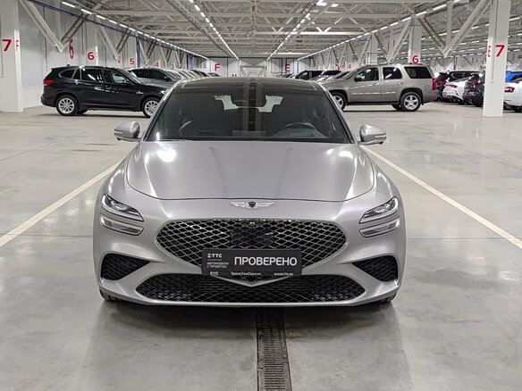 2021 Genesis G70 I Рестайлинг, серый, 3680000 рублей - вид 1