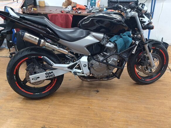 2003 Honda CB 600F Hornet, чёрный, 355000 рублей - вид 8