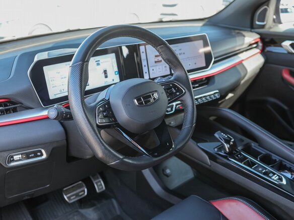 2023 Geely Coolray I Рестайлинг, серый - вид 8