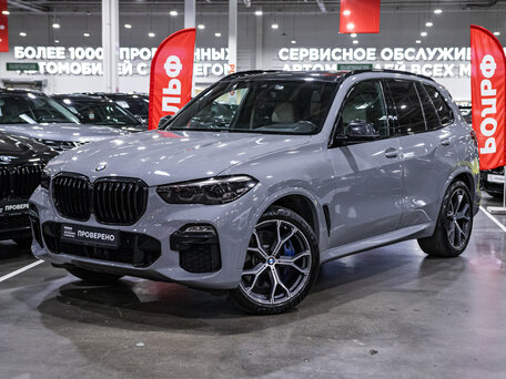 2019 BMW X5 25d IV (G05/G18), серый, 6138000 рублей, вид 1