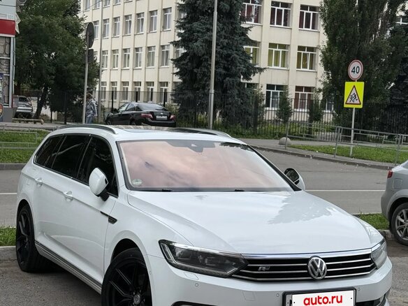 2019 Volkswagen Passat DSG7 B8, белый - вид 6