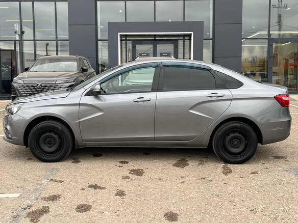 2019 Lada (ВАЗ) Vesta I, серый, 880000 рублей - вид 3